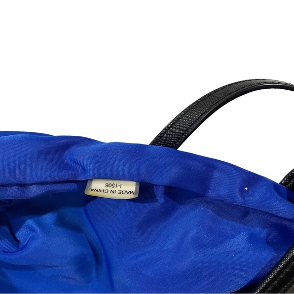 Michael Kors Gray Nylon Kempton Tote Bag Purse Zip Close 10”x15” Silver Charm - Picture 9 of 14